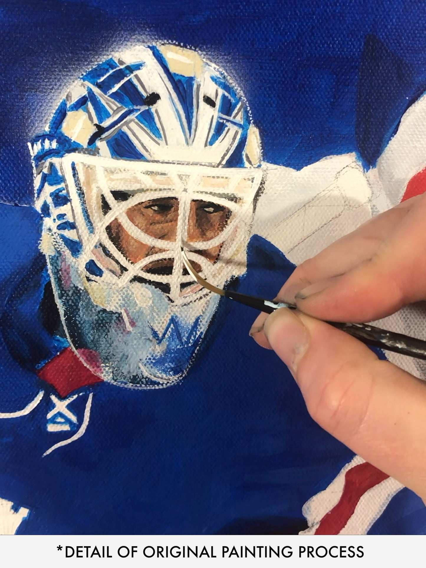 Long Live The King Henrik Lundqvist Retirement Special Edition of 30 Print