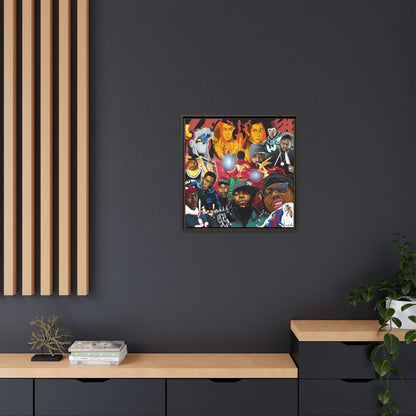 Wu-Tang Multiverse Framed Canvas Print of Original Painting