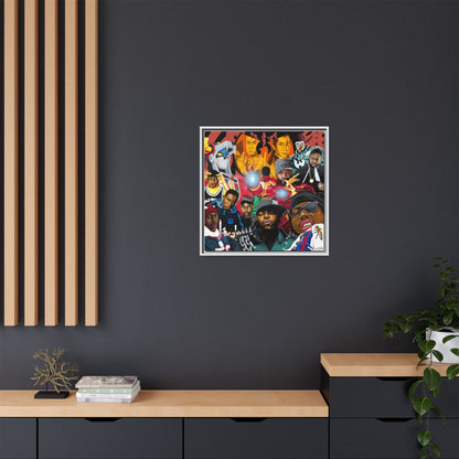Wu-Tang Multiverse Framed Canvas Print of Original Painting
