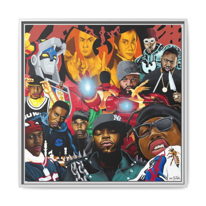 Wu-Tang Multiverse Framed Canvas Print of Original Painting