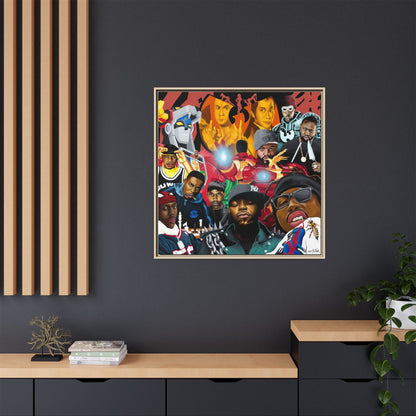 Wu-Tang Multiverse Framed Canvas Print of Original Painting