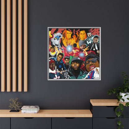 Wu-Tang Multiverse Framed Canvas Print of Original Painting