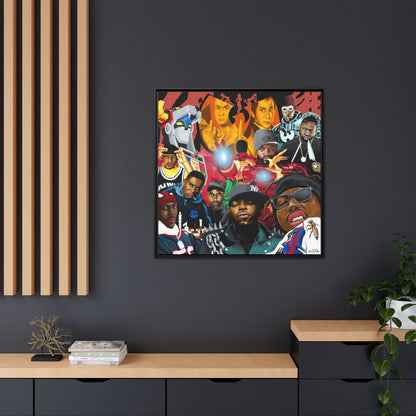 Wu-Tang Multiverse Framed Canvas Print of Original Painting
