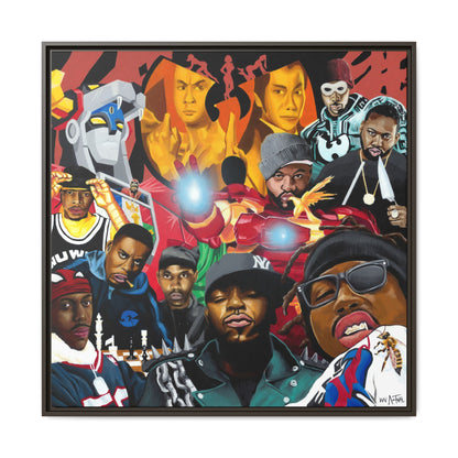 Wu-Tang Multiverse Framed Canvas Print of Original Painting