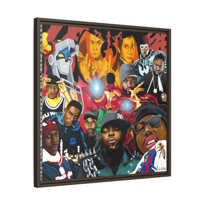 Wu-Tang Multiverse Framed Canvas Print of Original Painting