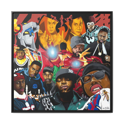 Wu-Tang Multiverse Framed Canvas Print of Original Painting