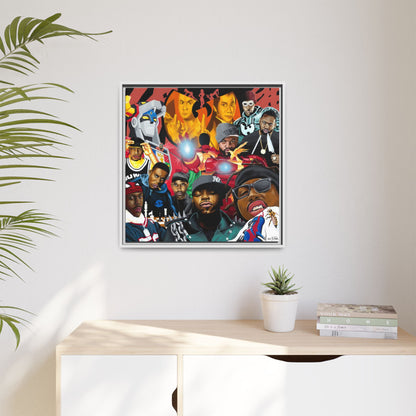 Wu-Tang Multiverse Framed Canvas Print of Original Painting