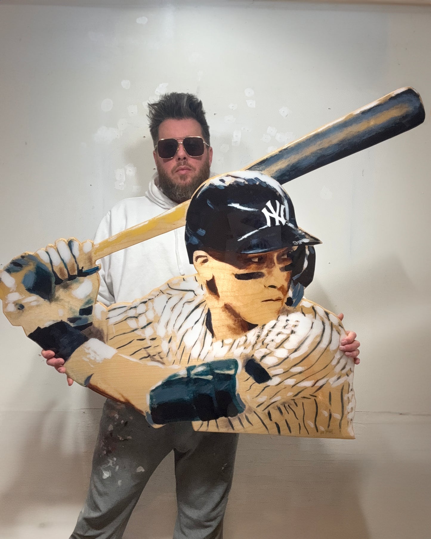 Aaron Judge Bronx Bomber Limited Edition Yankees Legend Wall Art (Only 62 Will Be Made)