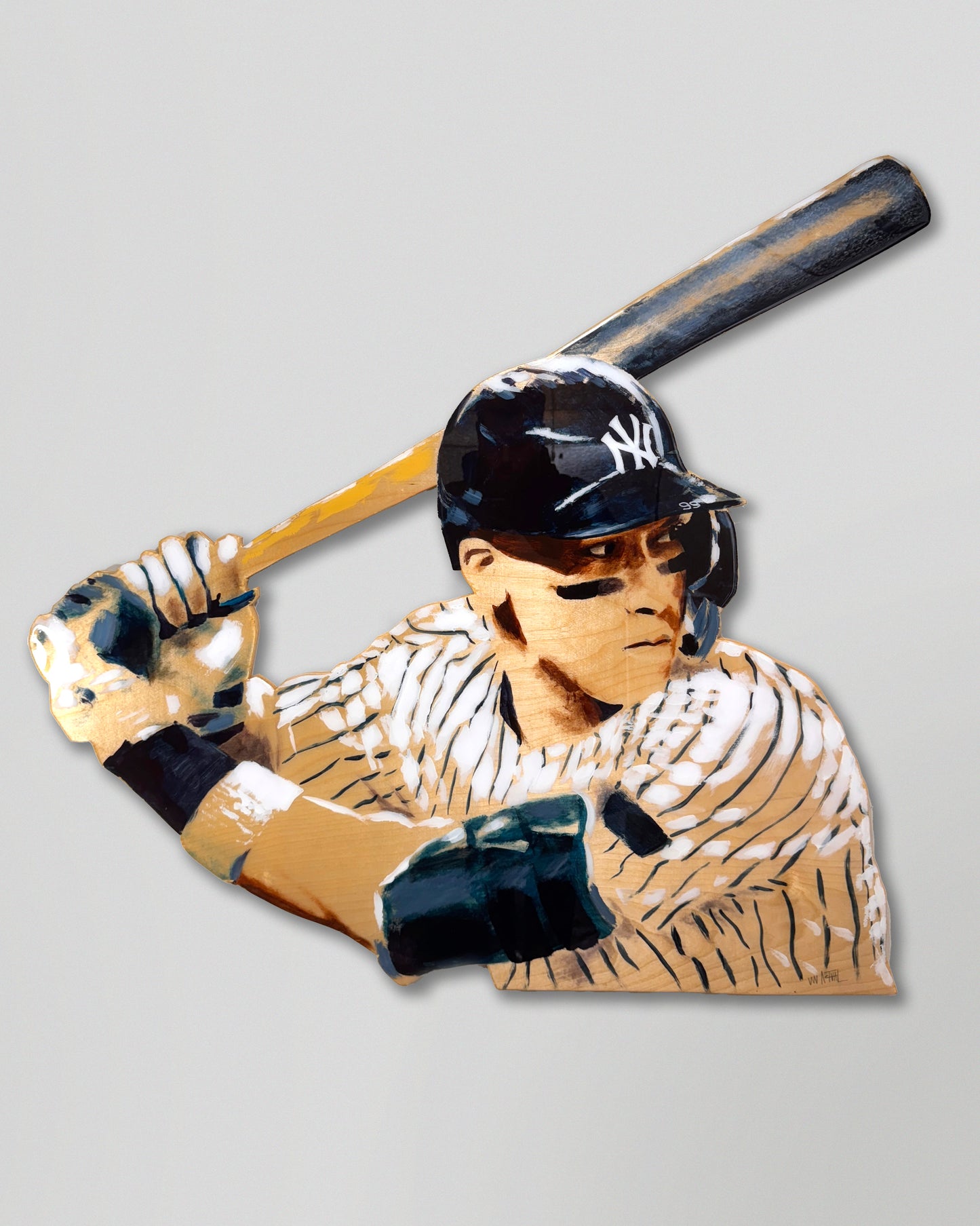 Aaron Judge Bronx Bomber Limited Edition Yankees Legend Wall Art (Only 62 Will Be Made)