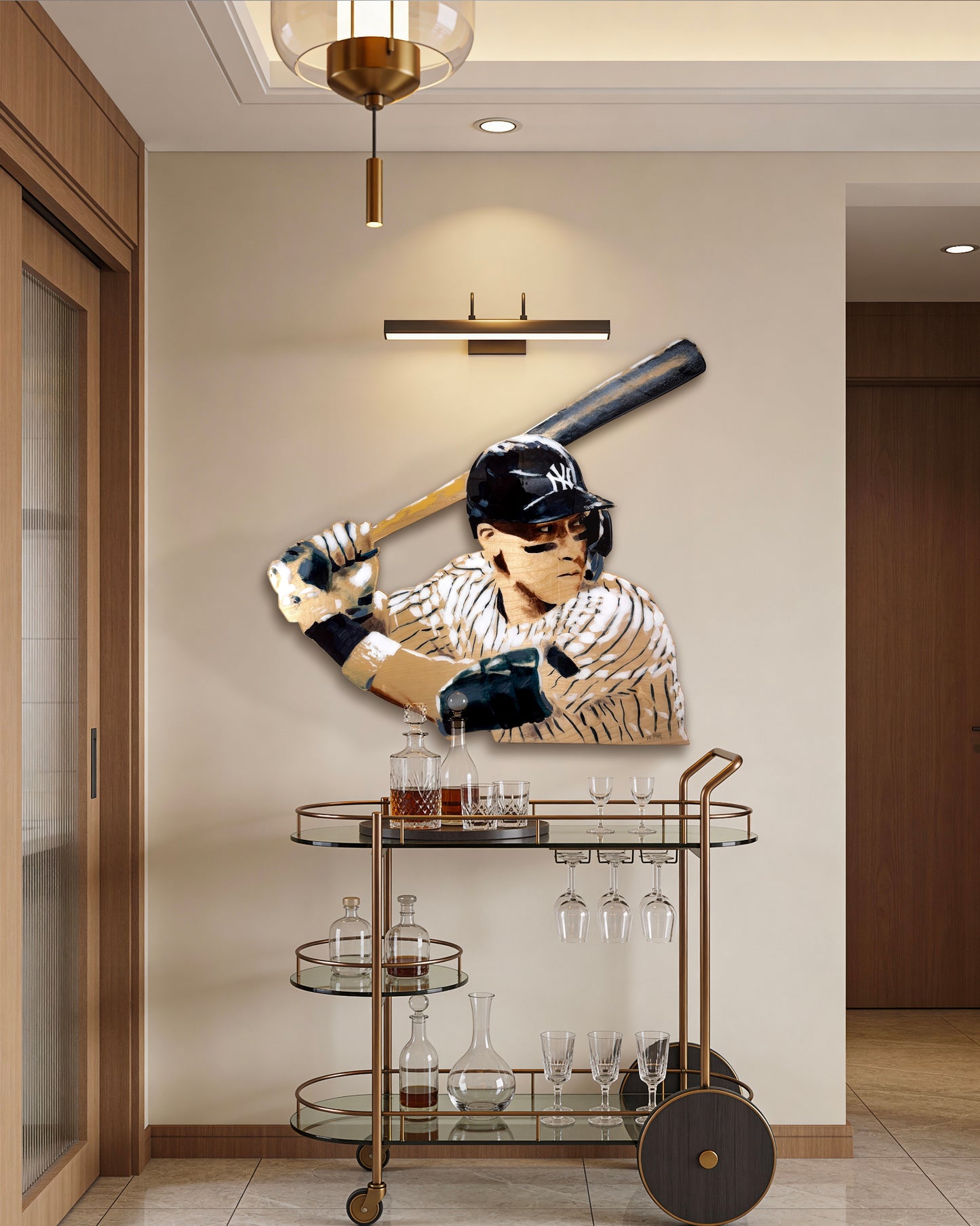 Aaron Judge Bronx Bomber Limited Edition Yankees Legend Wall Art (Only 62 Will Be Made)