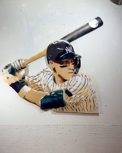 Aaron Judge Bronx Bomber Limited Edition Yankees Legend Wall Art (Only 62 Will Be Made)