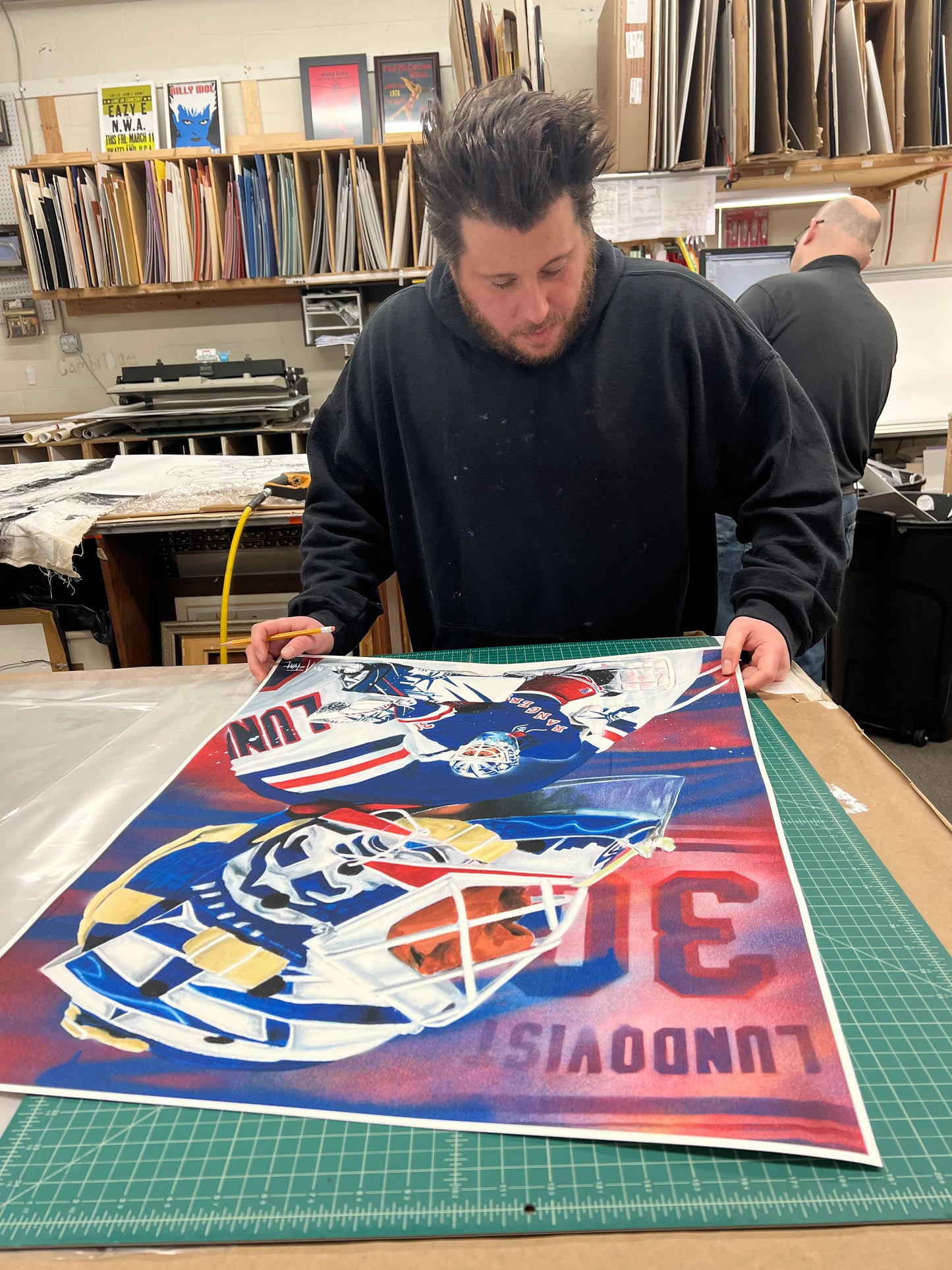 Long Live The King Henrik Lundqvist Retirement Special Edition of 30 Print
